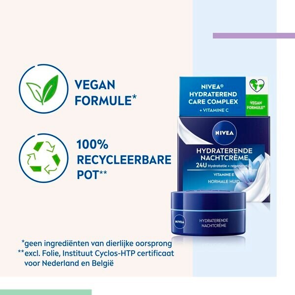 NIVEA hidratantna noćna krema<br>50 ml - Normalna i mješovita koža