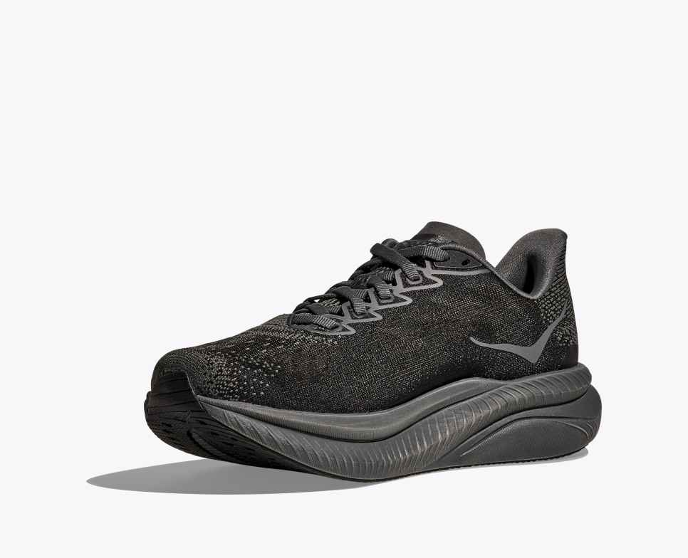HOKA Mach 6 Zwart/Zwart