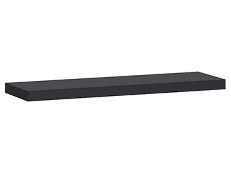 Półka ścienna Ines 68 cm czarny mat
