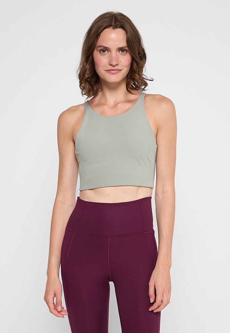 Reggiseno sportivo leggero Girlfriend Collective - agave