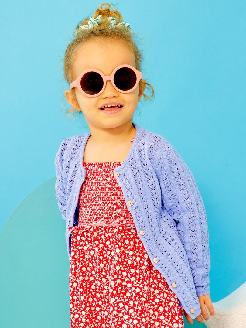 Cardigan in maglia fantasia - VIOLA