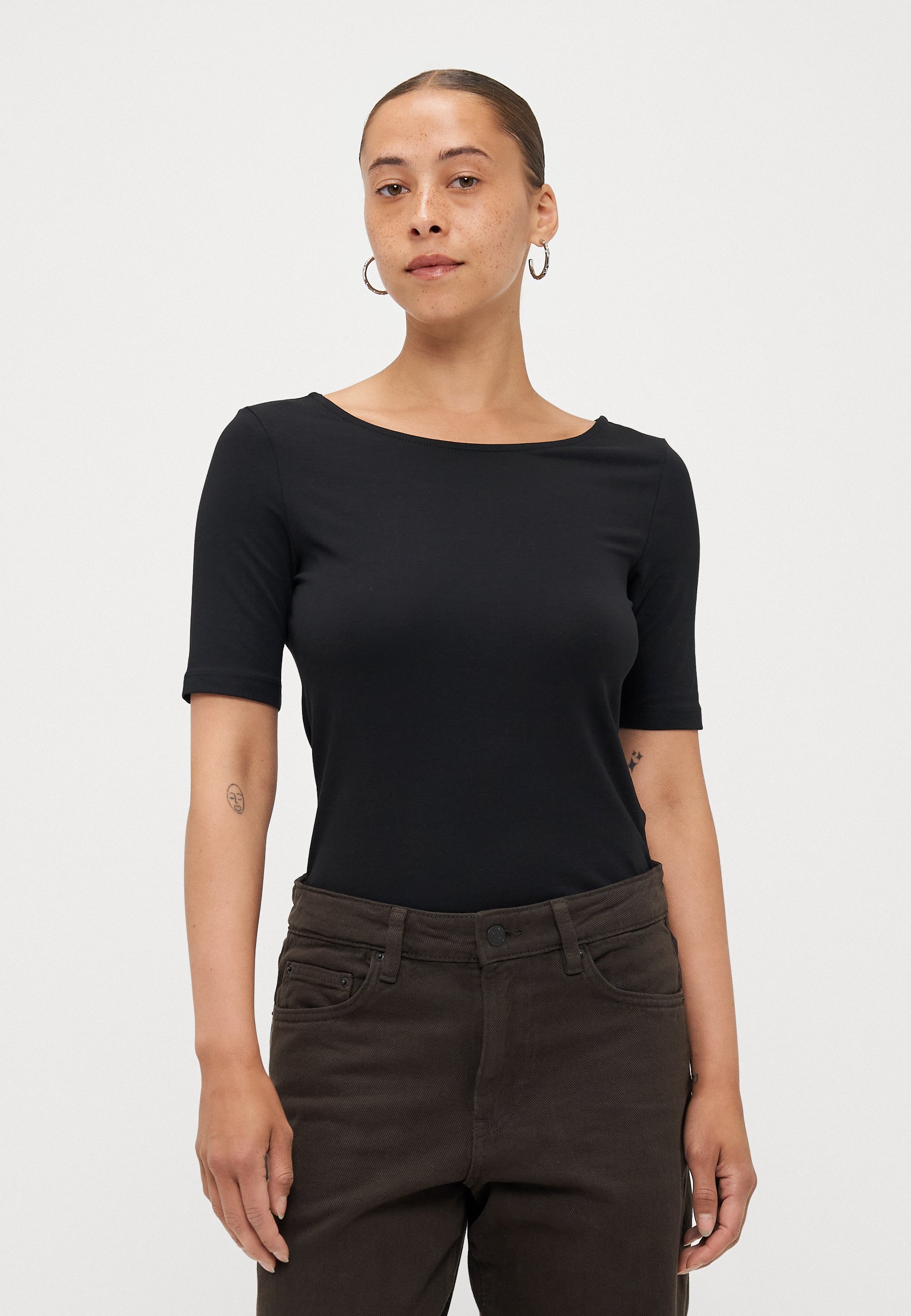 Anna Field Petite Basic T-shirt - zwart