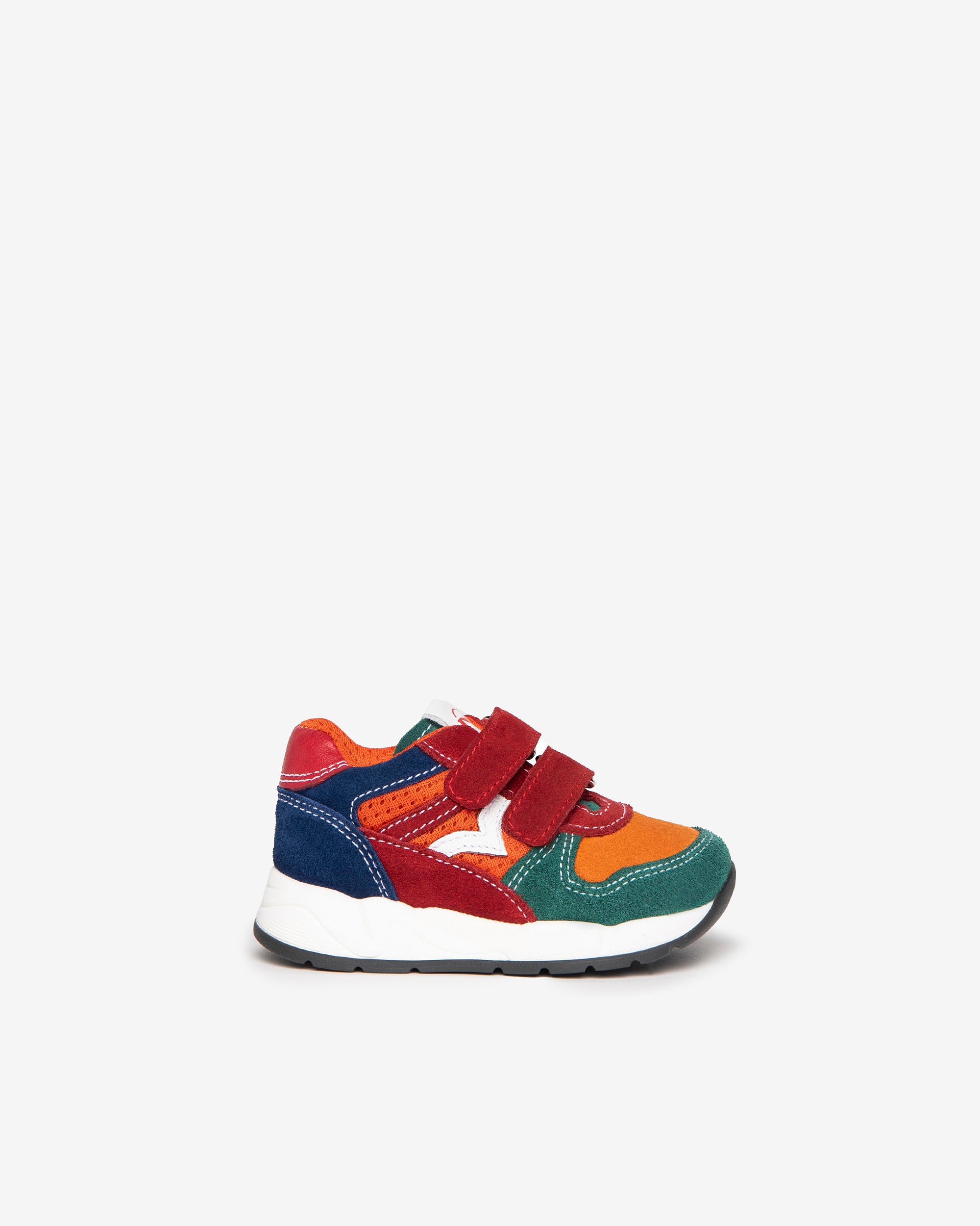  Baby-Sneaker aus Wildleder und Leder