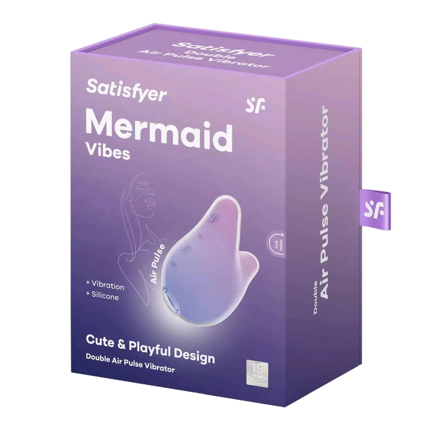 Satisfyer Mermaid Vibes violet/pink wibrator