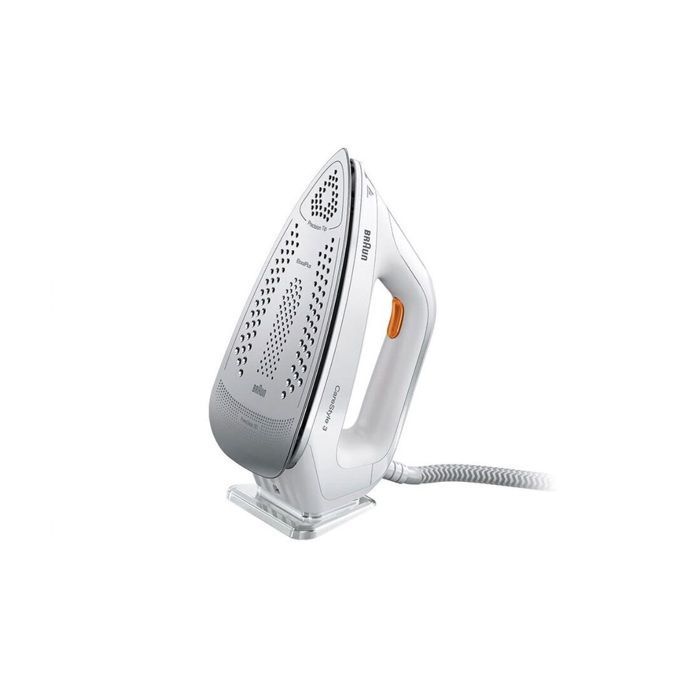 BRAUN IS3132WH Steam Generator Iron - 2400 W - 6 Bars - Automatic Thermostat - Quiet Operation - Locking System