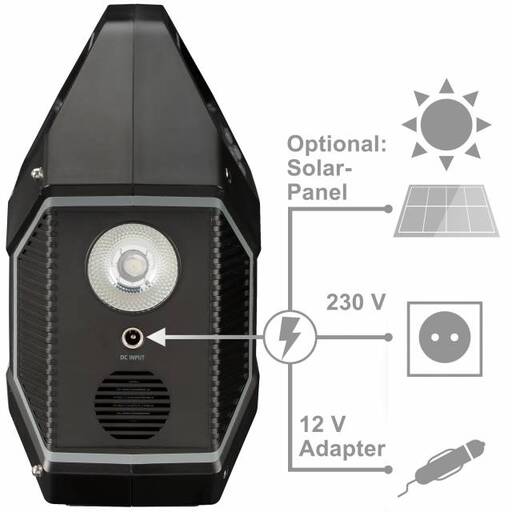 Batterie externe portable Bresser 42000 mAh
