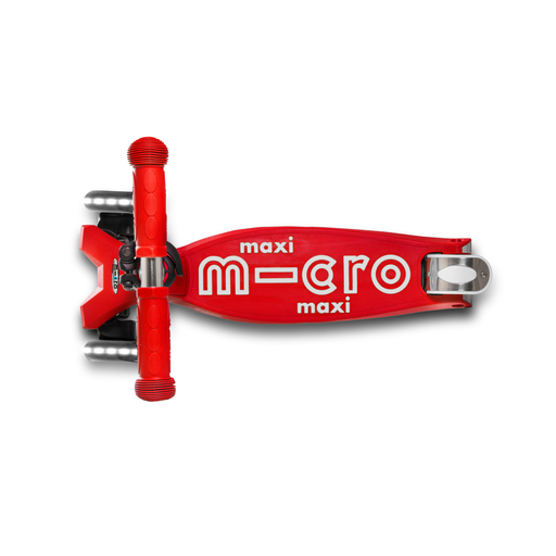  Trottinette enfant Maxi Micro Deluxe LED rouge