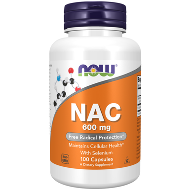 Nå Supplement Nå Nac-Acetyl Cystein 100 kapsler 100 kapsler