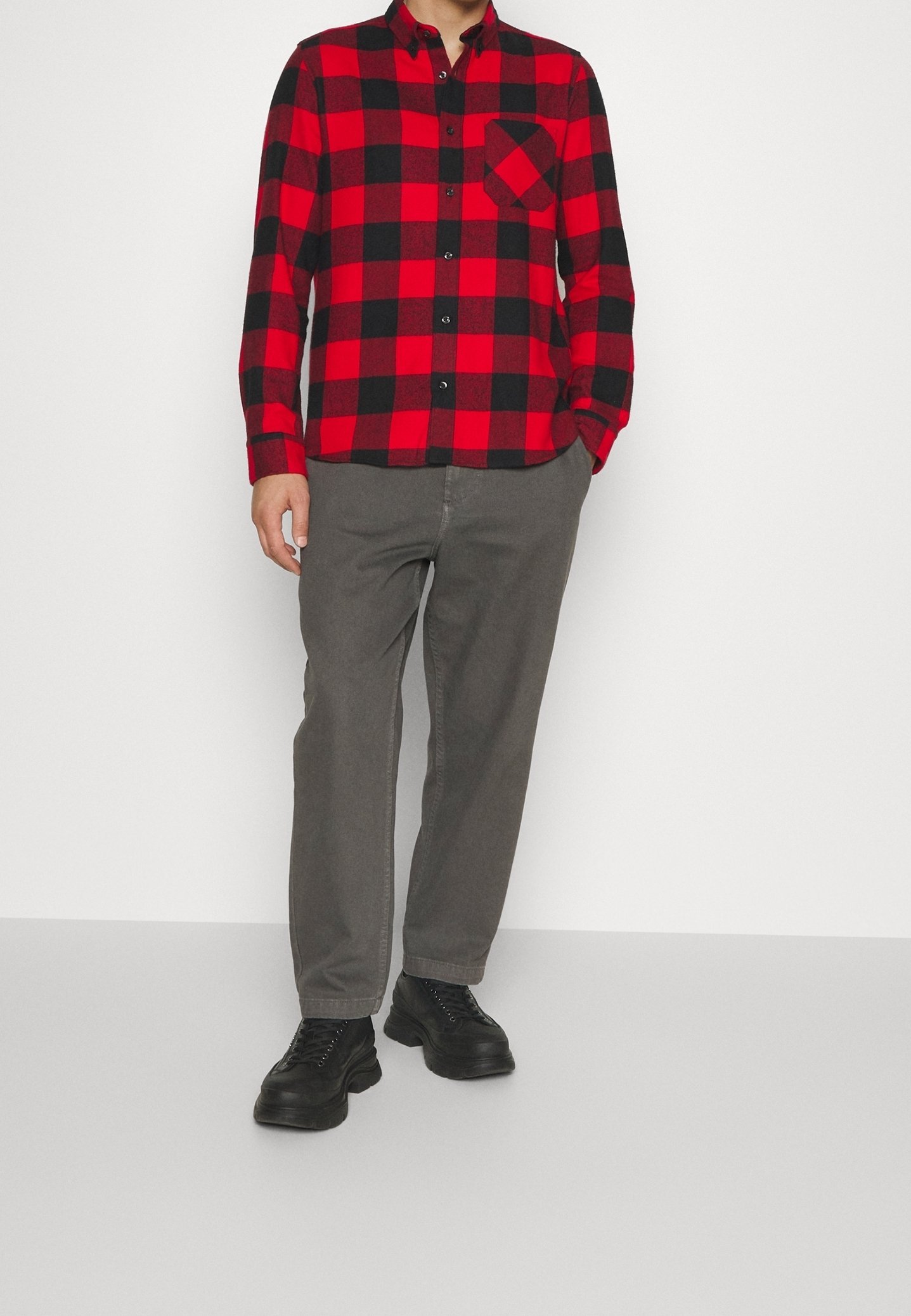 HUGO-shirt - rood