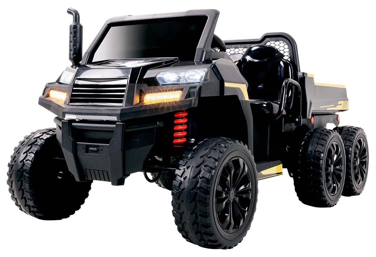 Actionbikes Motors sähköinen lastenauto A730 UTV, 60 kg:n kuormauskapasiteetti, (2-osainen), kaukosäätimellä - USB - AUX - pehmeä käynnistys - automaattinen jarrutus