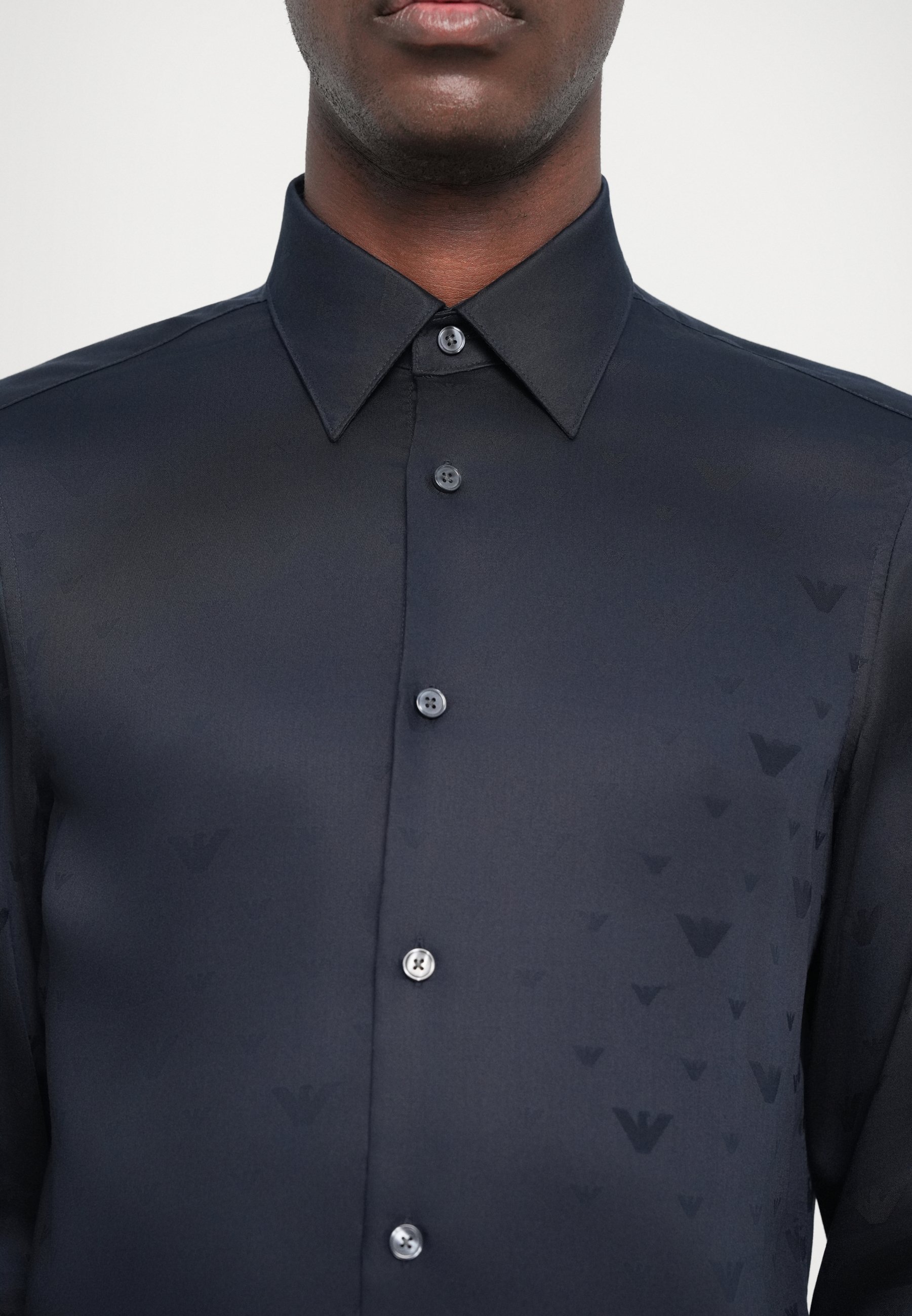 Emporio Armani OVERHEMD - Overhemd - marineblauw