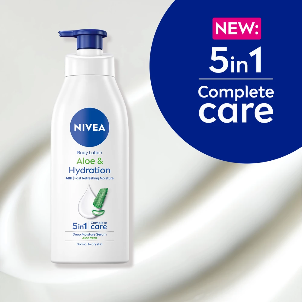 Losion za tijelo s alojom i hidratacijom s pumpicom 400 ml - NIVEA
