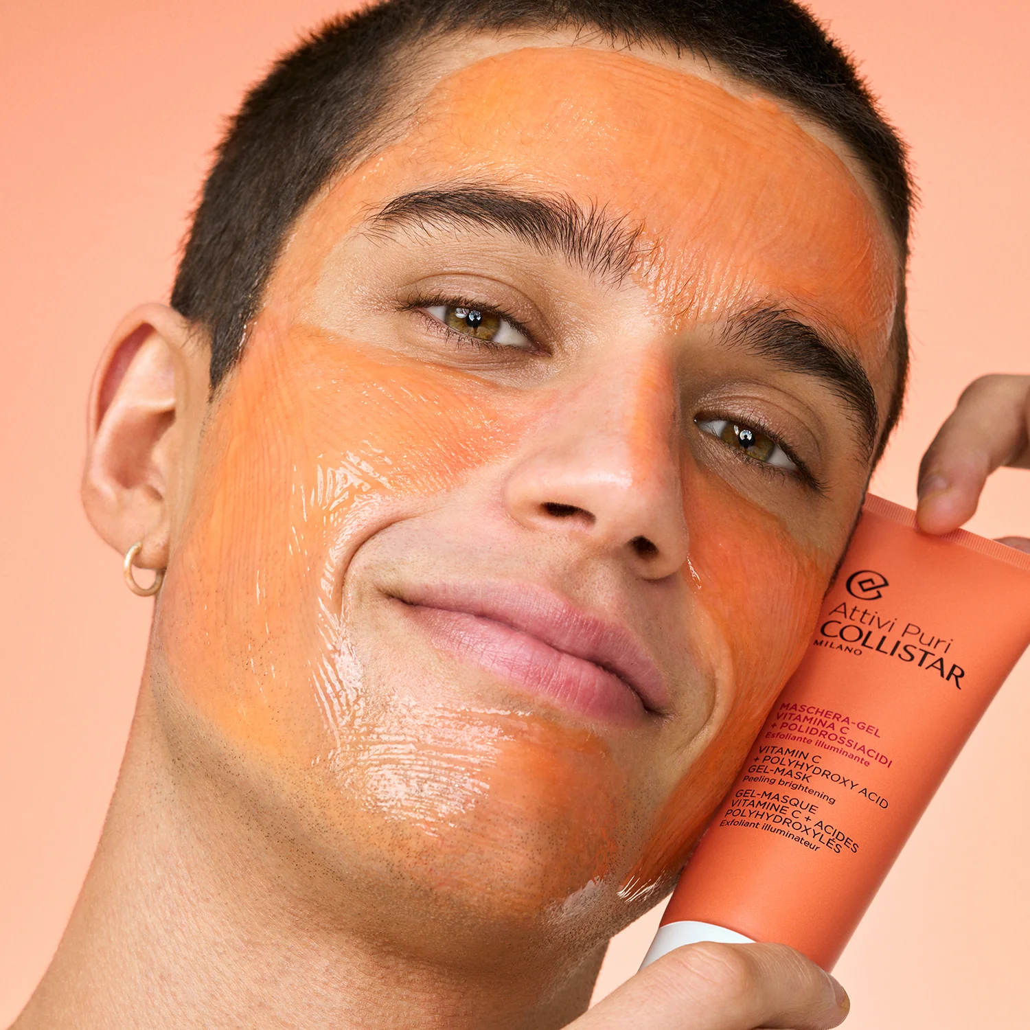 Attivi Puri Maschera-Gel Vitamina C + Polidrossiacidi - Maschera Illuminante viso