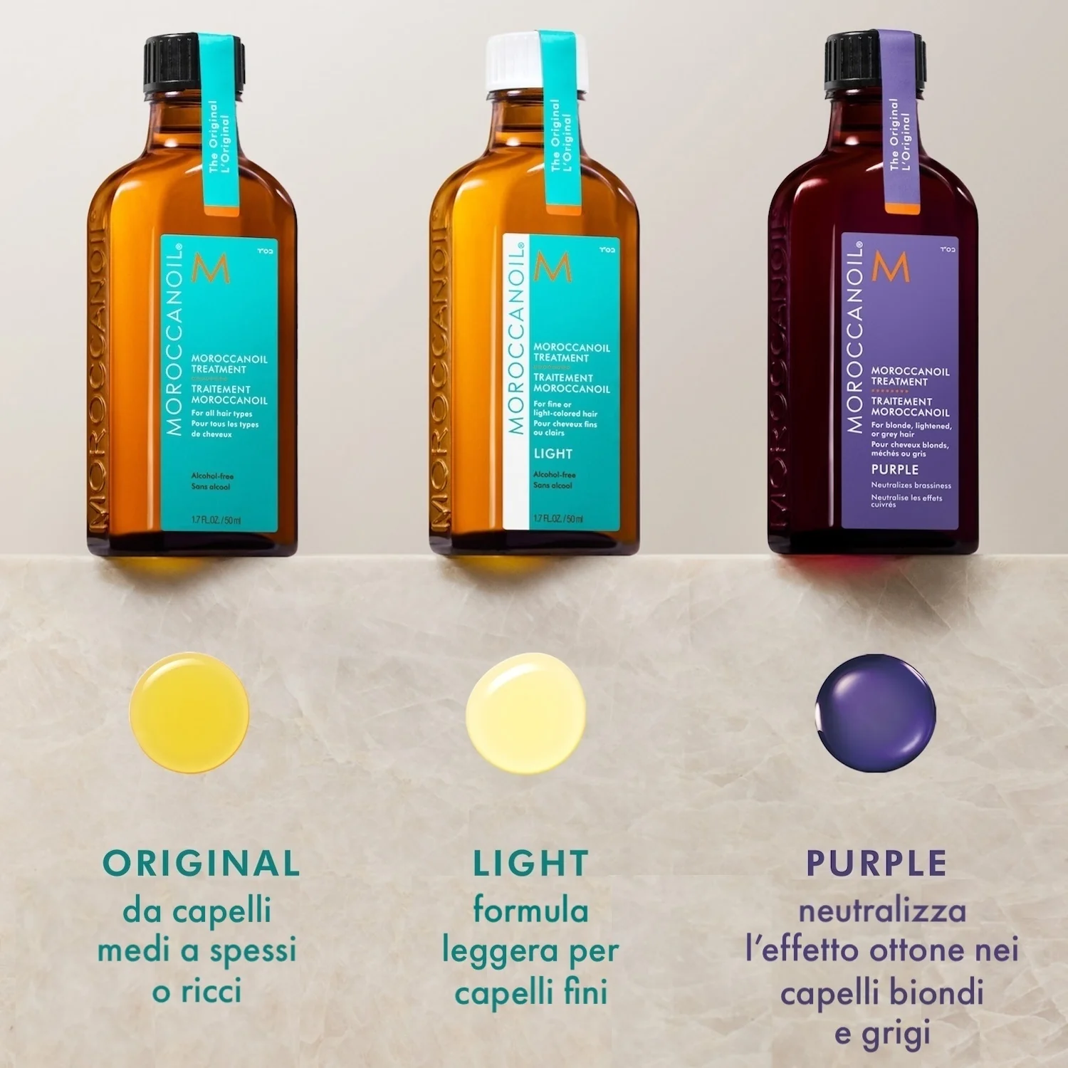 Treatment Moroccanoil Treatment Purple - Olio Capelli