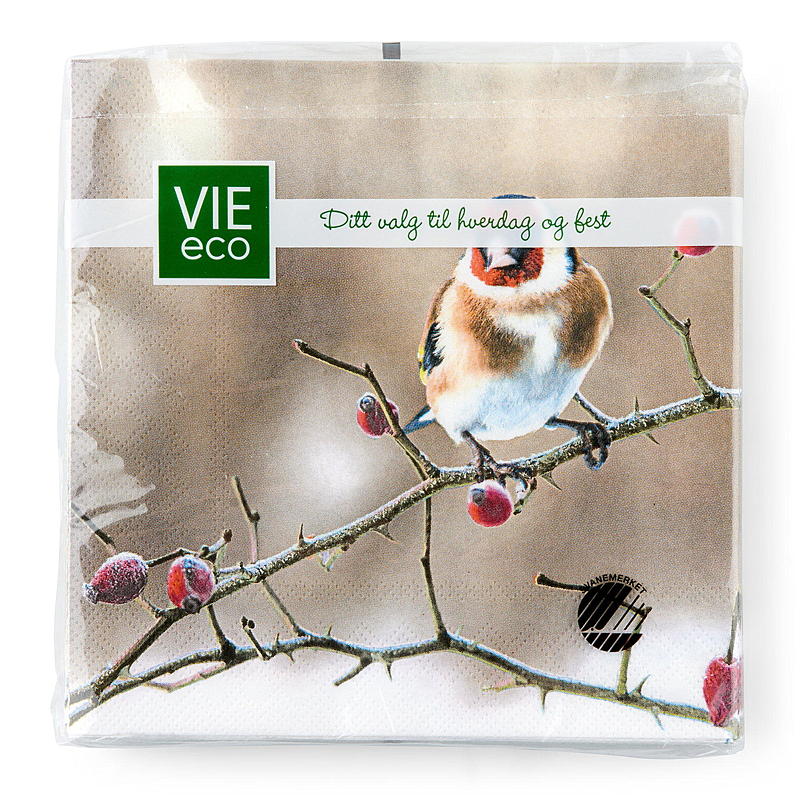 Vie Eco Servietter 20-pak 33x33 cm, Vinter
