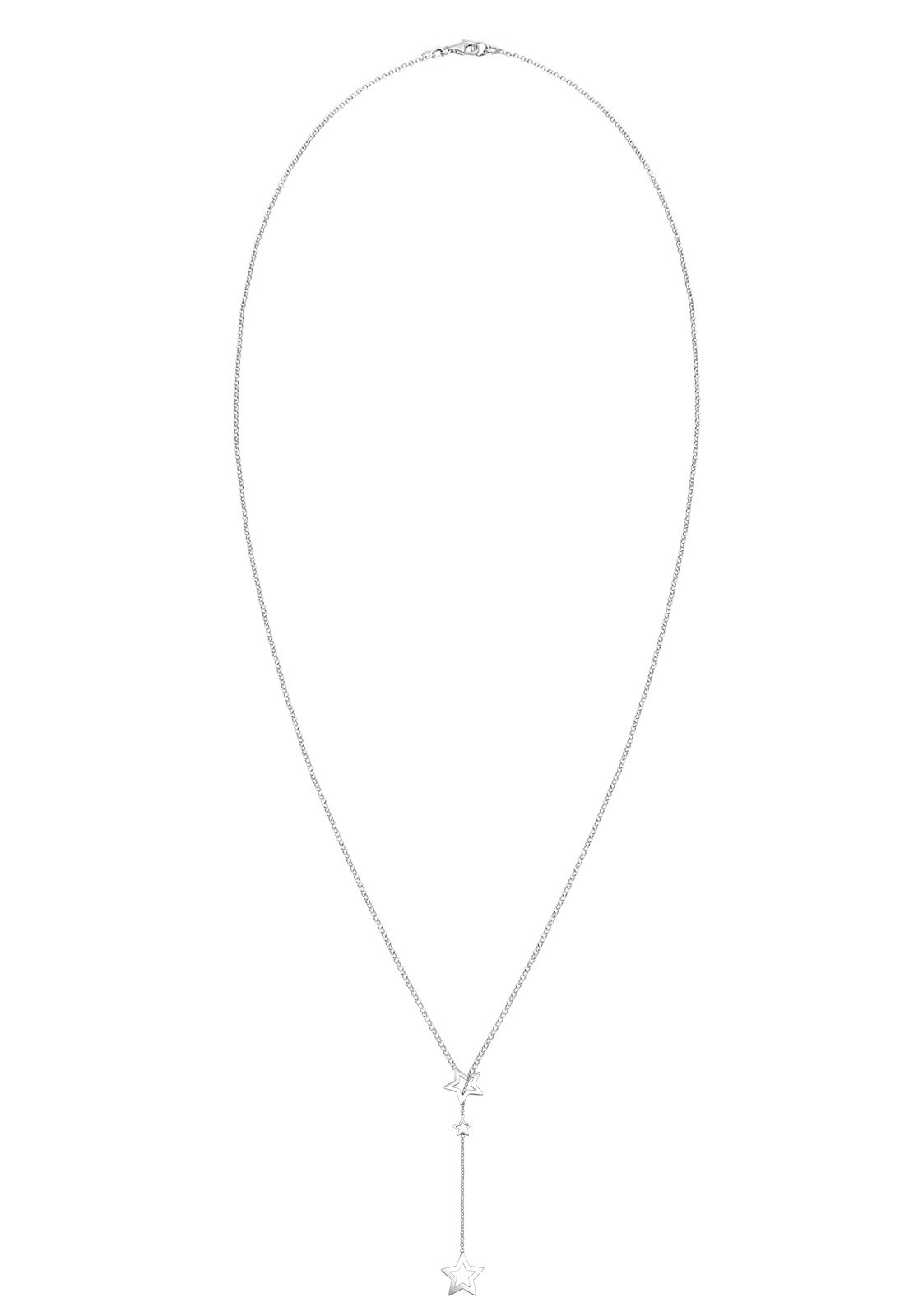 Elli Femmes Chaîne en Y Pendentif Étoile en Argent Sterling 925