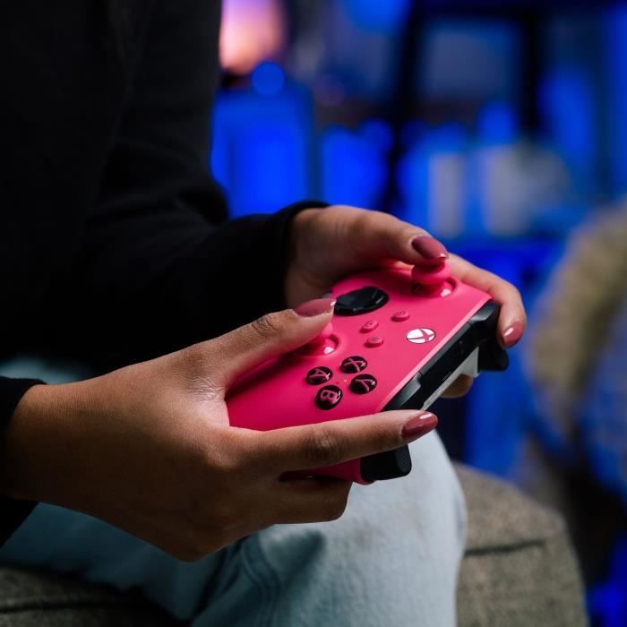 Manette Xbox Xbox sans fil Deep Pink