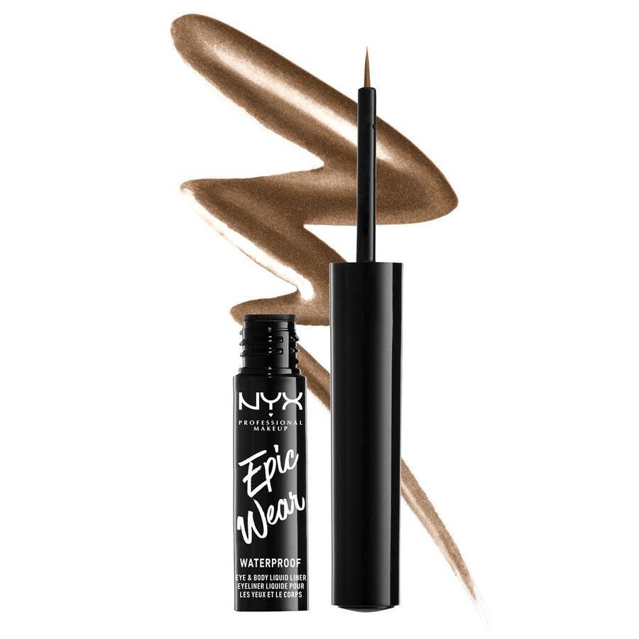 NYX Professional Makeup Epic Wear metalik tečni ajlajner - 3,5 ml