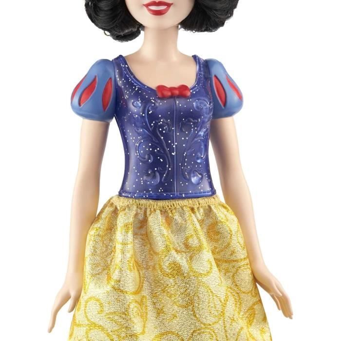 Blanche-Neige Poupée 29 cm, Mattel Poupée Disney Princesses habillage, accessoires HLW08