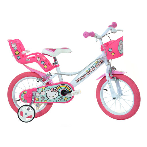 Bicicleta infantil Hello Kitty de 14 polegadas