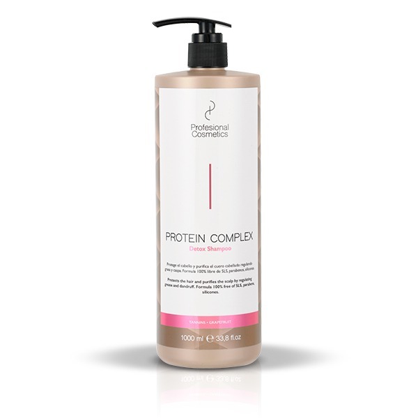 Champú desintoxicante con complejo proteico de Profesional Cosmetics 1000 ml