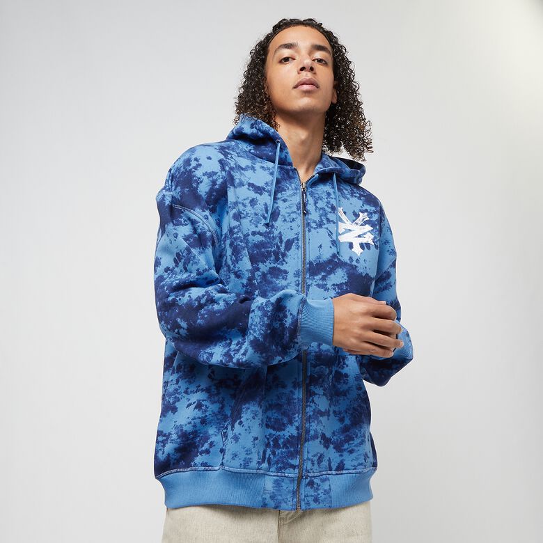 Aqua Zipper Hoody