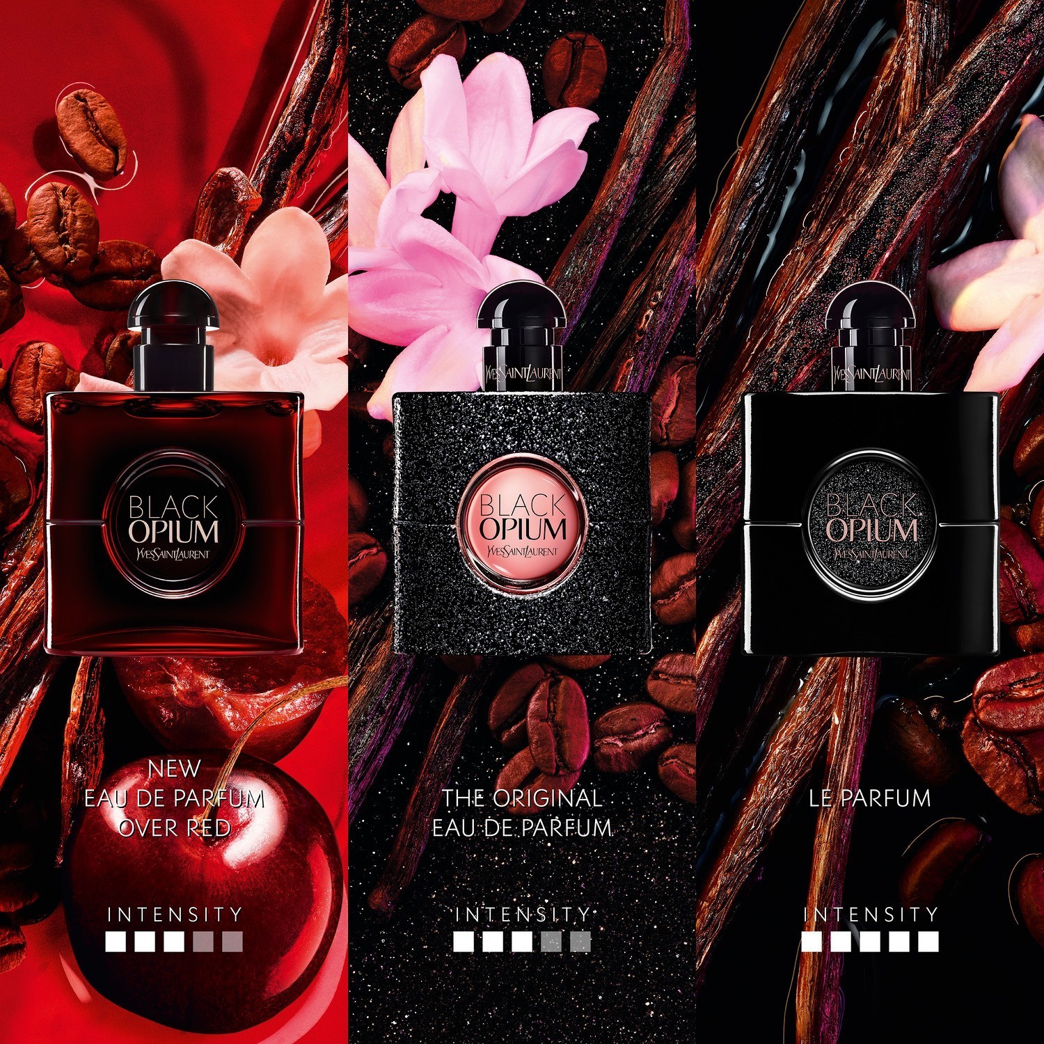 Yves Saint Laurent kvepalai Black Opium Over Red - 30 ml