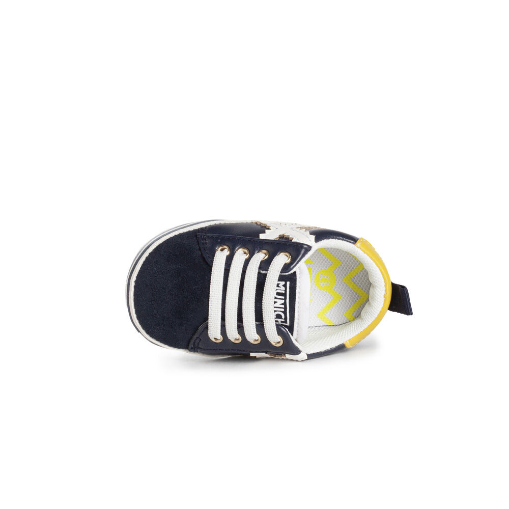  Adidași Munich Rete Zero 8241013 bleumarin/galben