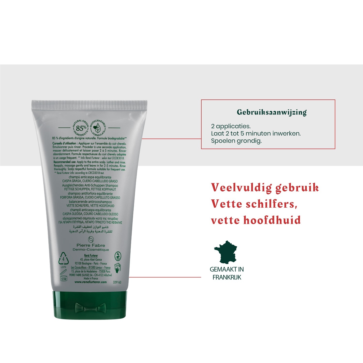 René Furterer Neopur šampón na vyváženie pokožky hlavy - 150 ml