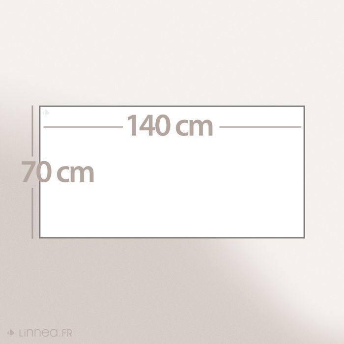 Tapis pour enfant 140x70 cm coton VROOM motif circuit gris