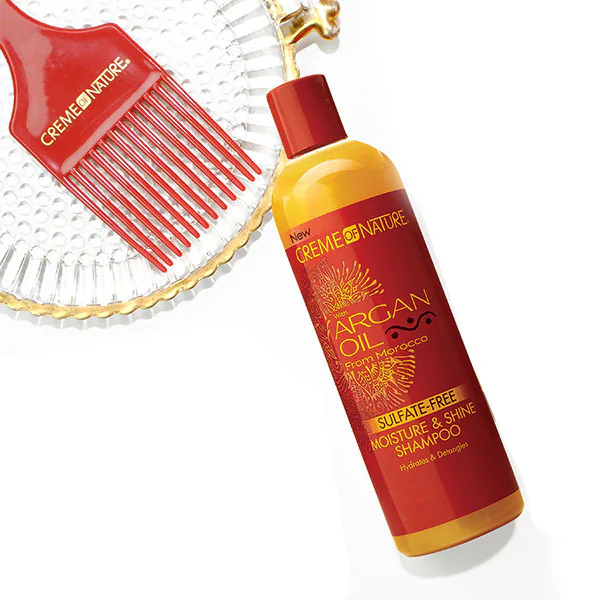 Šampon Creme of Nature s arganovým olejem a hydratačním a lesklým šamponem 354 ml