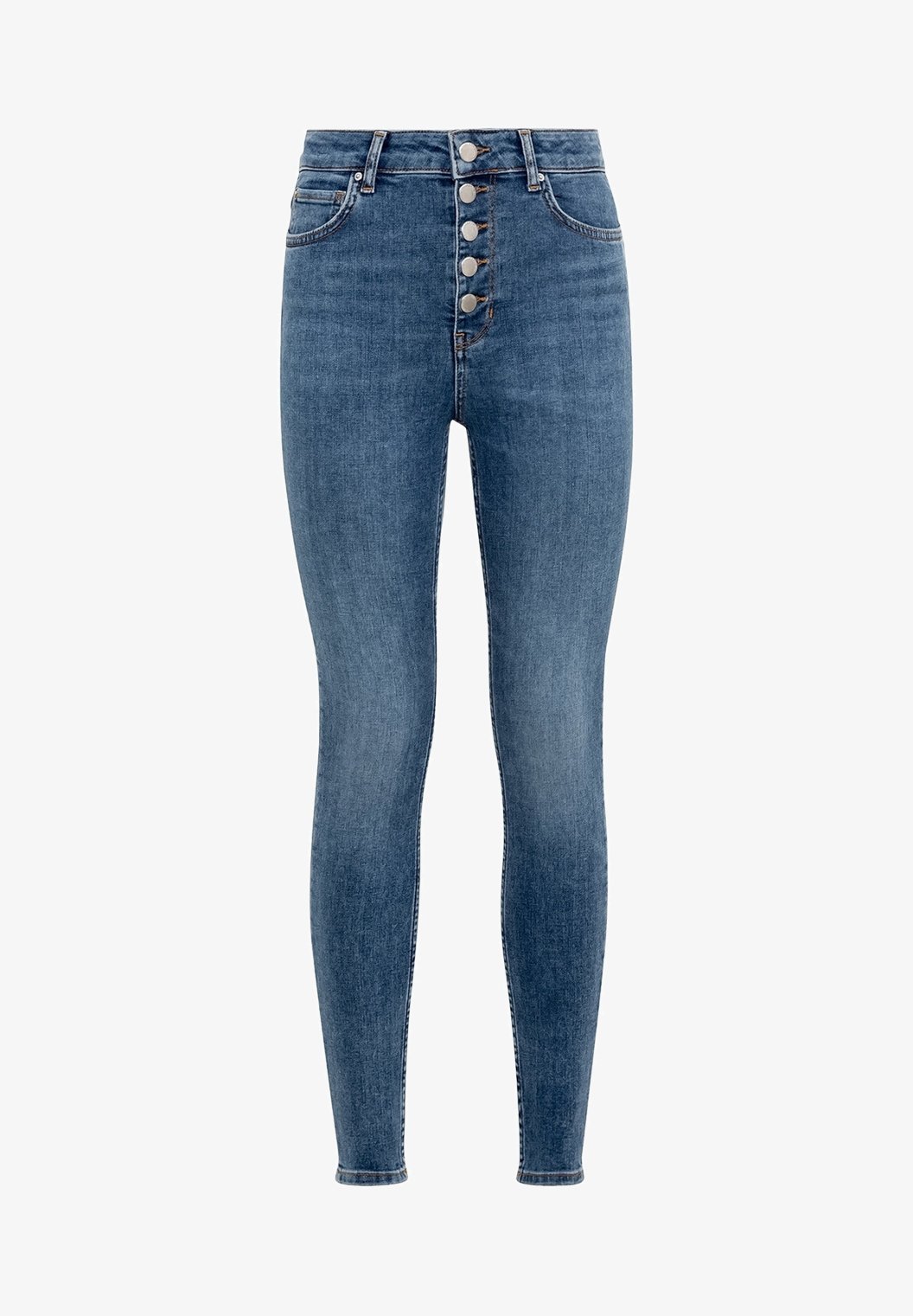 HALLHUBER Skinny Fit Jeans - blauwe denim