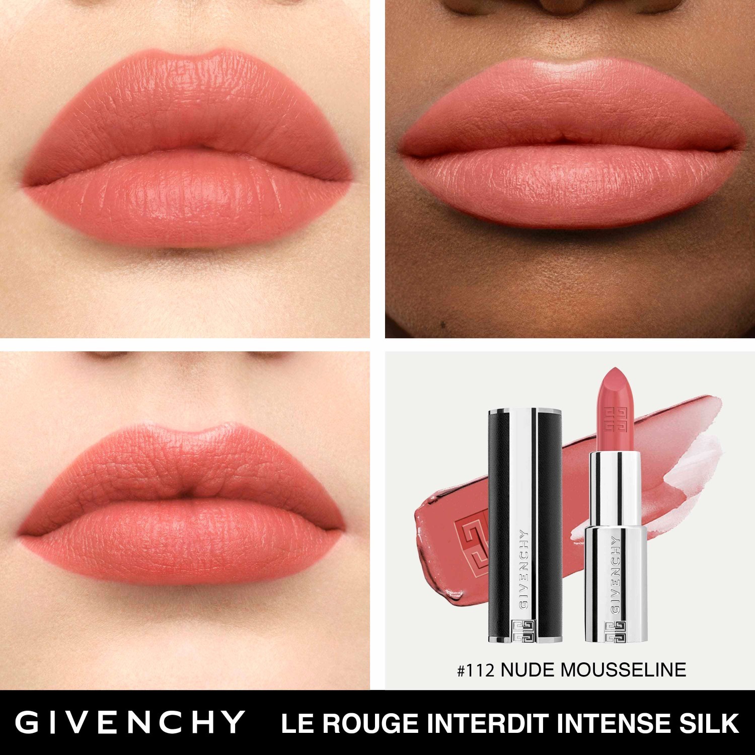 Givenchy ruž za usne Le Rouge Interdit Intense Silk - 3,4 g