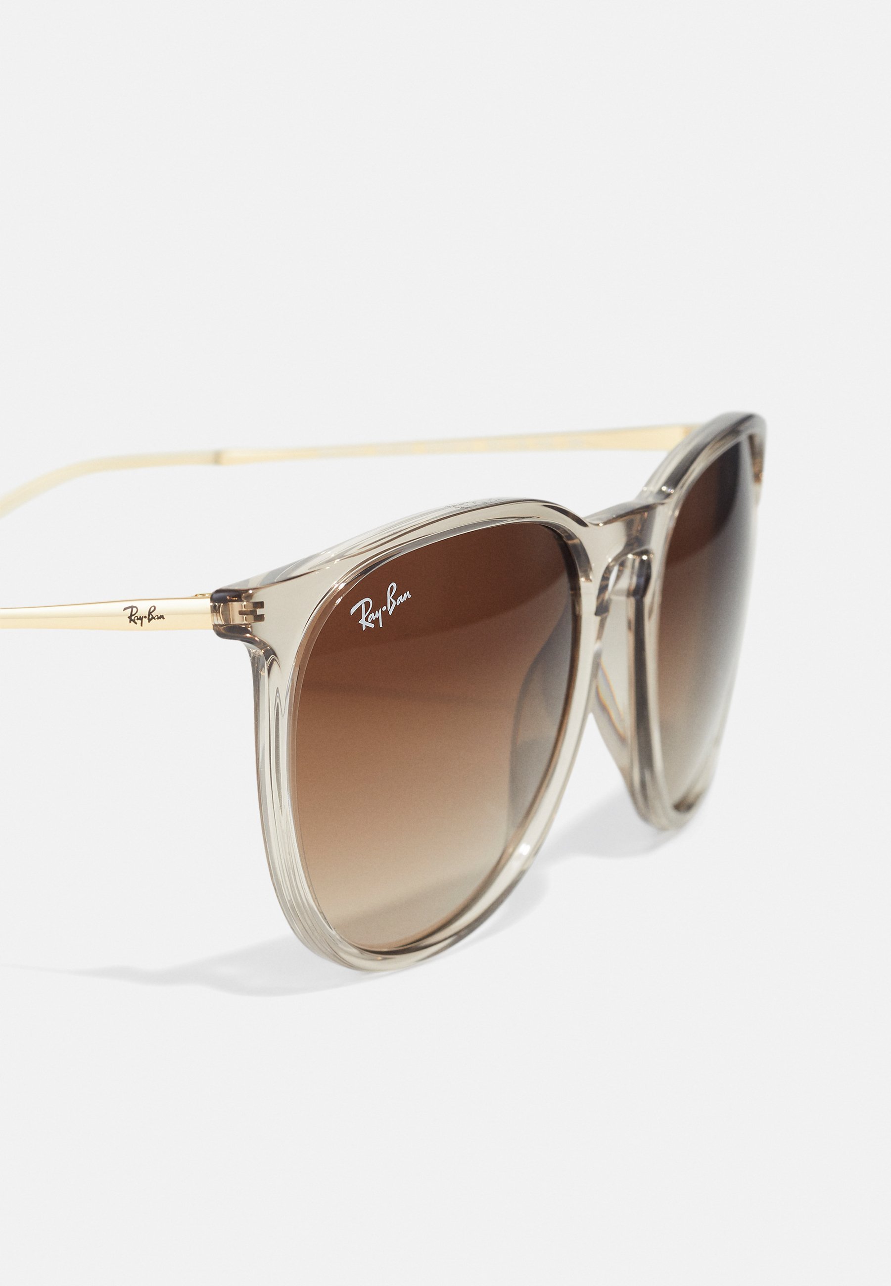 Ray-Ban ERIKA UNISEX - Okulary przeciwsłoneczne - transparentne jasnobrązowe