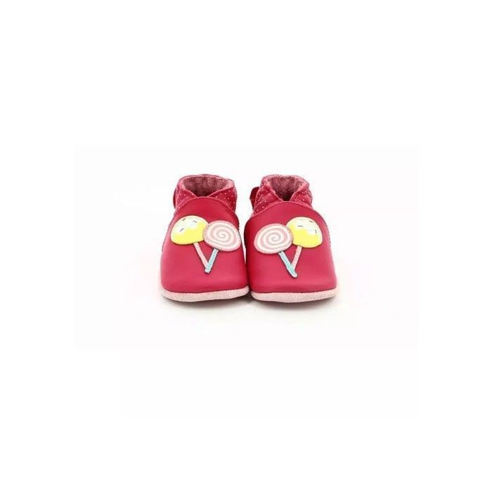 Leather slippers - ROBEEZ - Funny Sweets - Pink - Comfortable - Spring/Summer