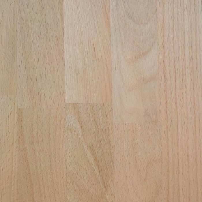 Encimera de haya maciza, ensamblada mediante juntas machihembradas y encolada, 3000 x 650 x 38 mm - FSC 100% FORESTEA Dimensiones: 3000 mm x 650 mm x 38 mm