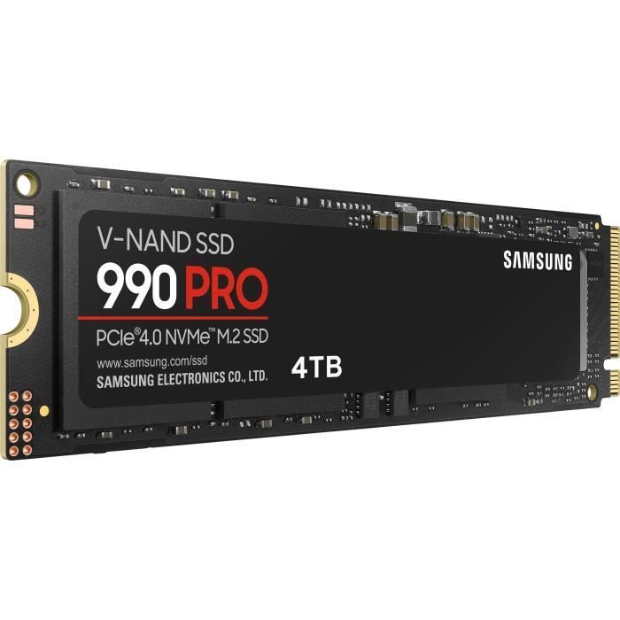 Unidad SSD interna SAMSUNG 990 PRO de 4 TB MZ-V9P4T0BW