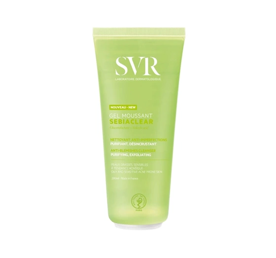 SVR Sebiaclear oczyszczający żel do mycia 200 ml