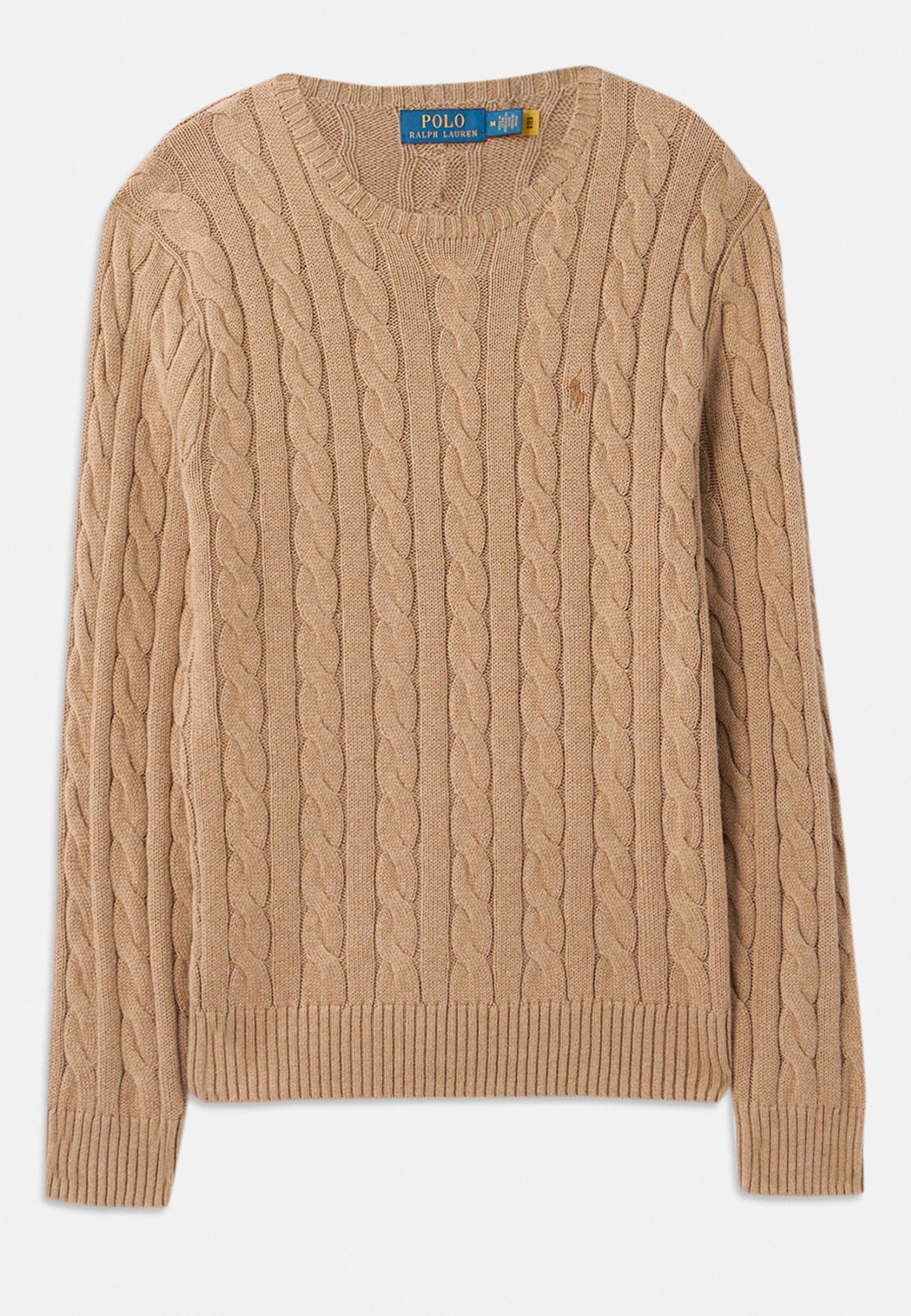 Maglione in cotone a trecce Polo Ralph Lauren - Maglione - color cammello