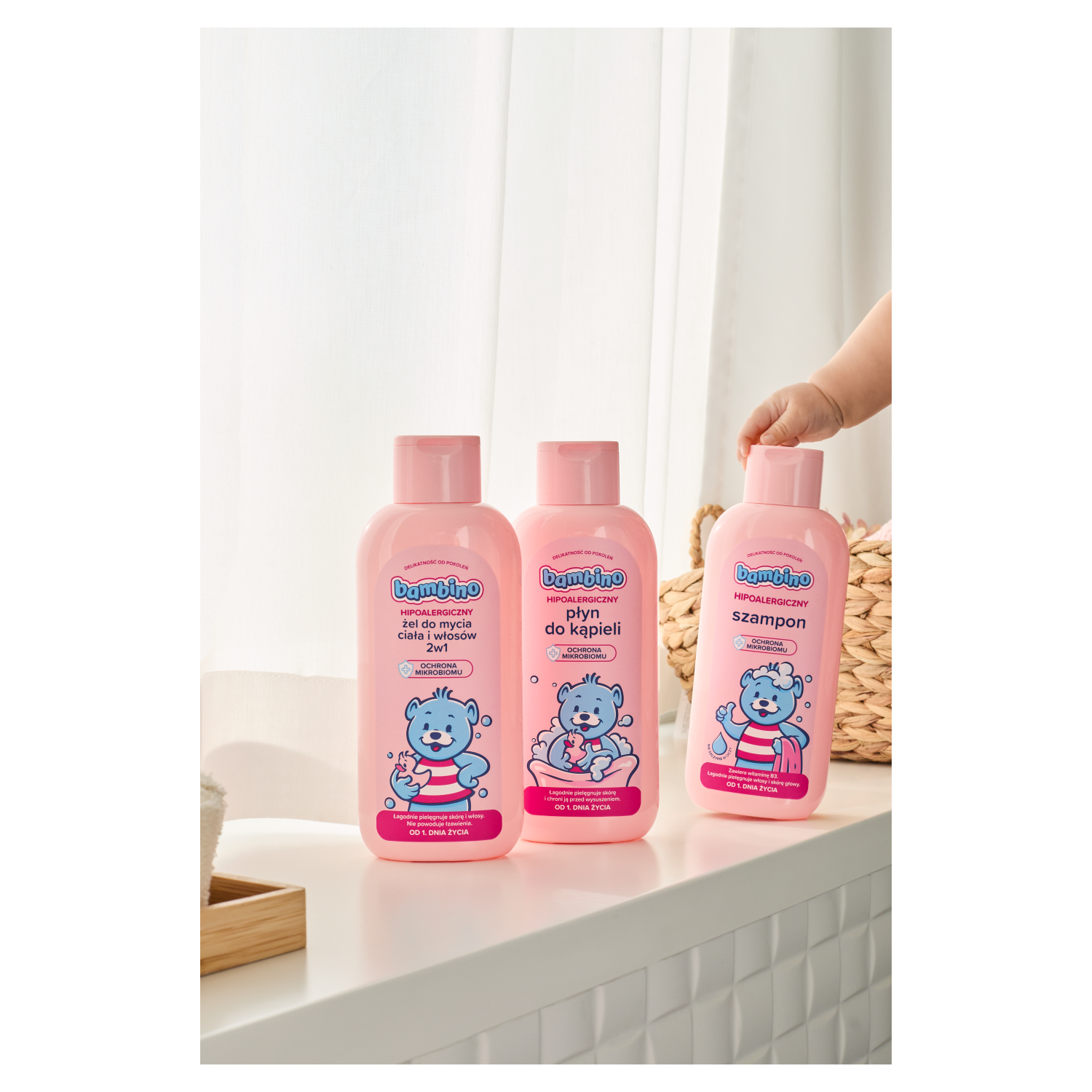 Σαμπουάν Bambino με βιταμίνη B3 400ml