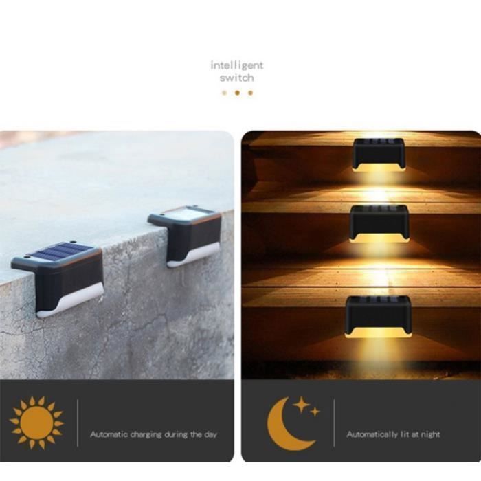 YULINLAND LED Solar Deck Light - ABS - IP65 - 16 bulbs - Outdoor use