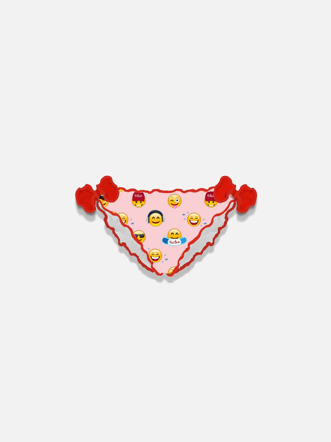 Zwembroekjes voor meisjes met emoji-print