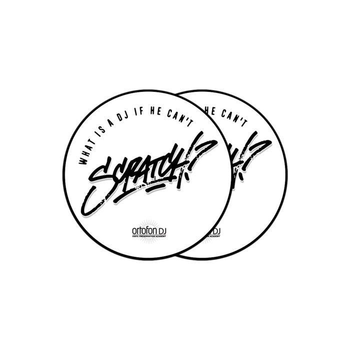 Ortofon Slipmat Scratch (la paire) Feutrines et accessoires vinyle