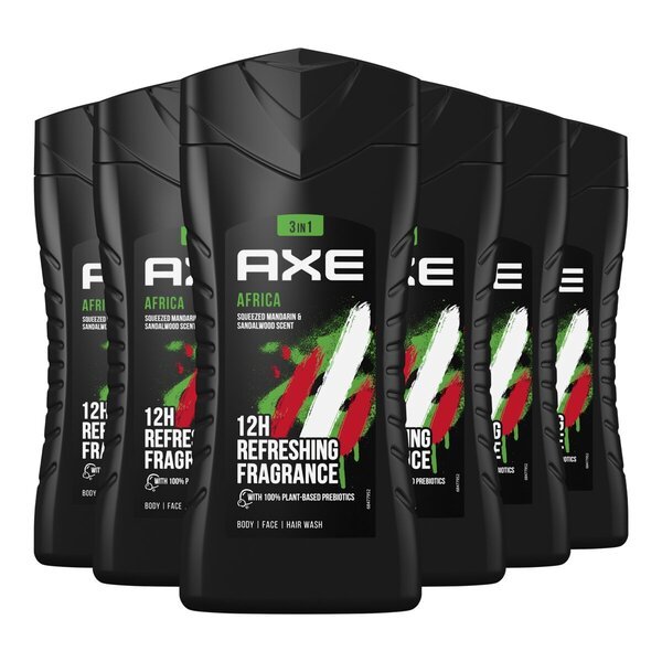 Axe Africa gel za tuširanje<br>6 x 250 ml