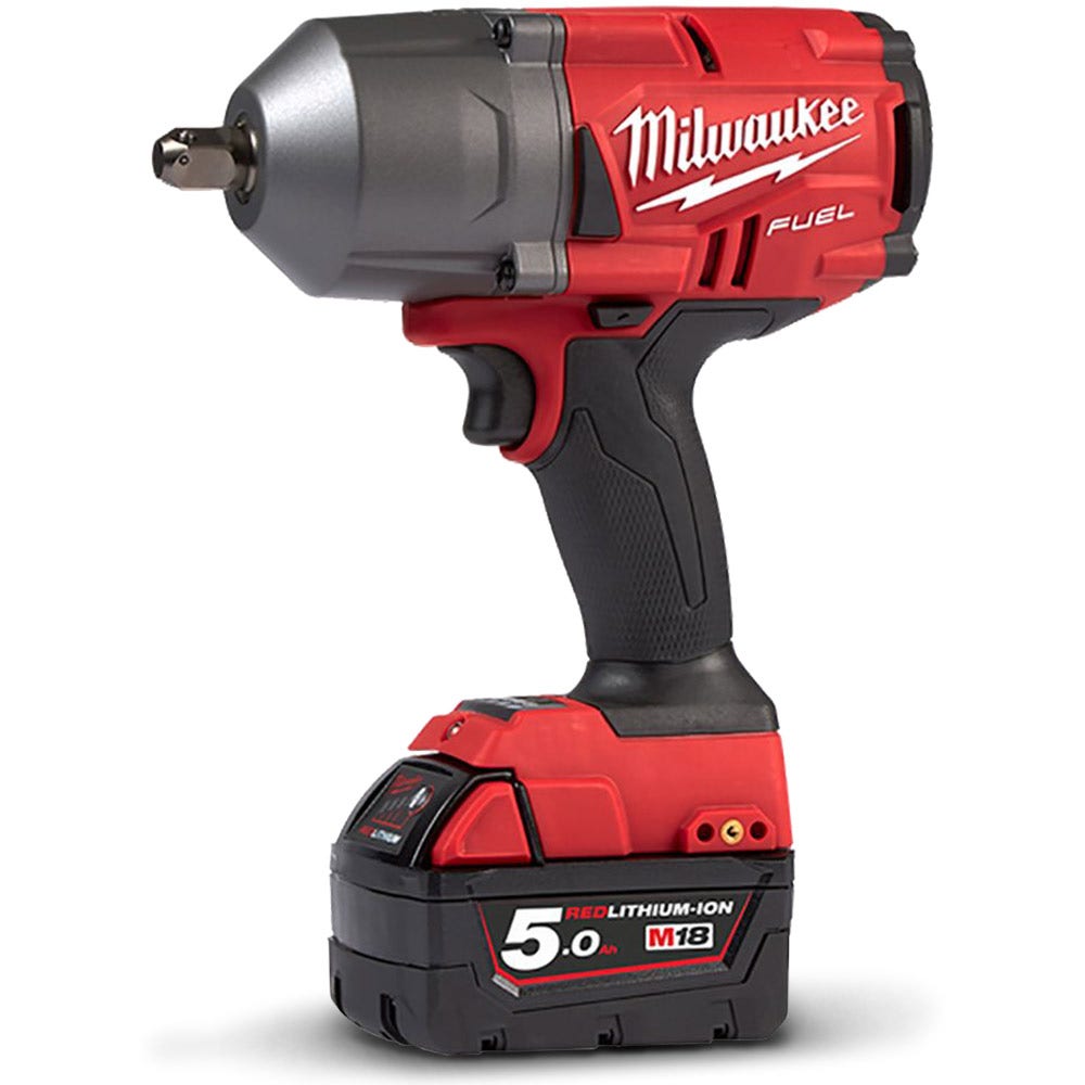 MILWAUKEE 18V Καύσιμο 1/2 ίντσας Κρουστικό Κλειδί Υψηλής Ροπής με Άξονα Ασφαλείας M18FHIWP12-0