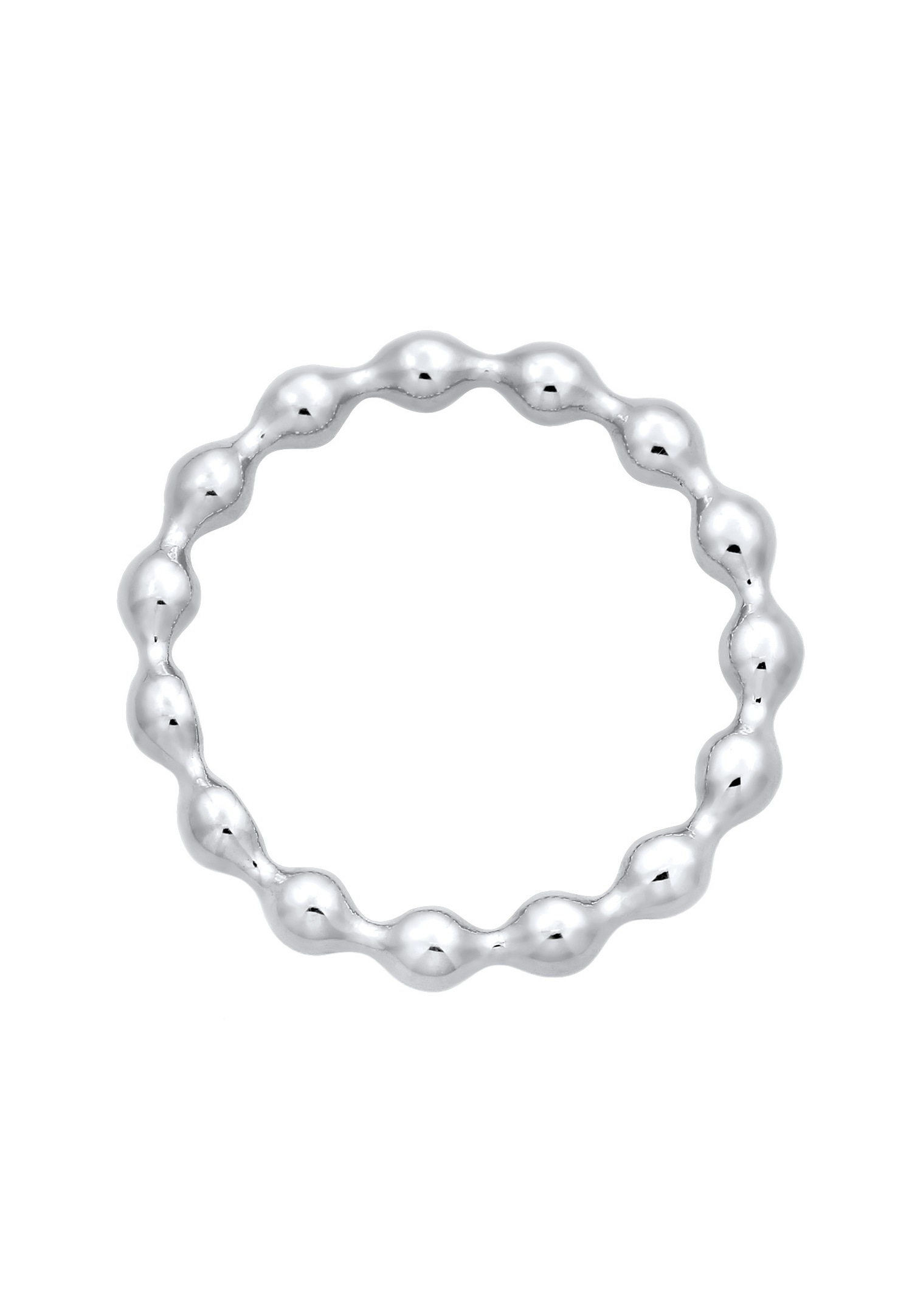 Elli Femmes Boule pile Simple en Argent Sterling 925