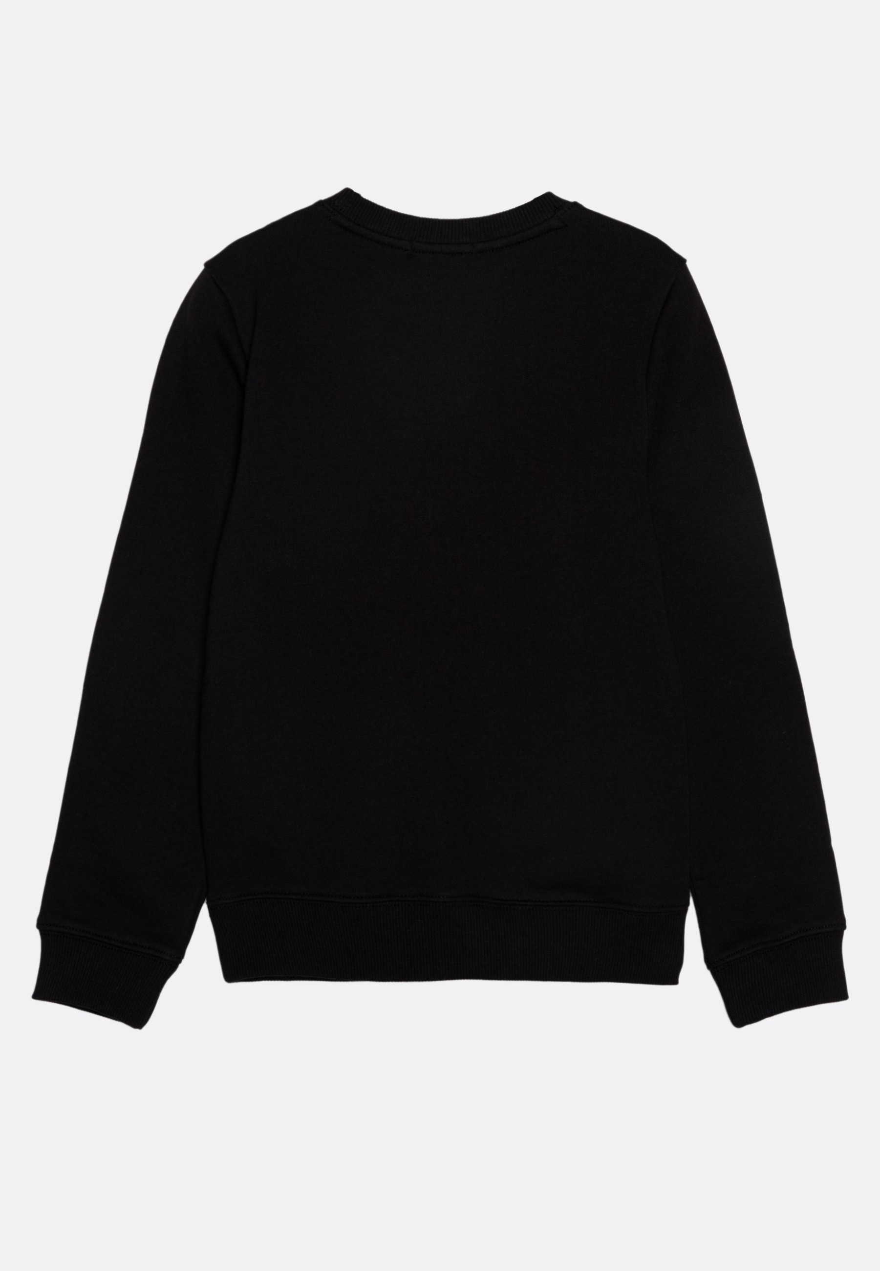 Sweat-shirt unisexe Calvin Klein Jeans MONO MINI BADGE noir