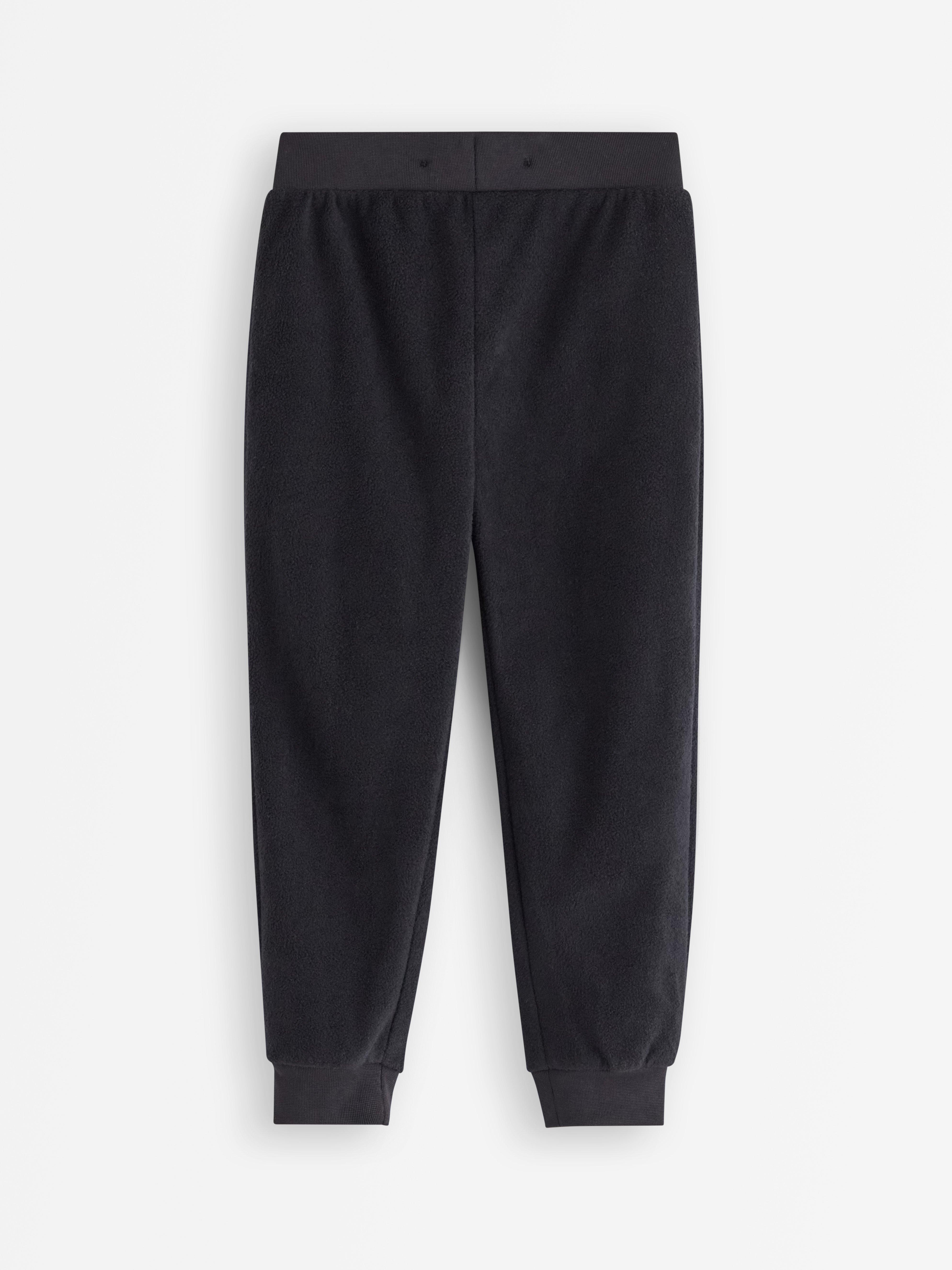 Mjukisbyxor a microfleece Black