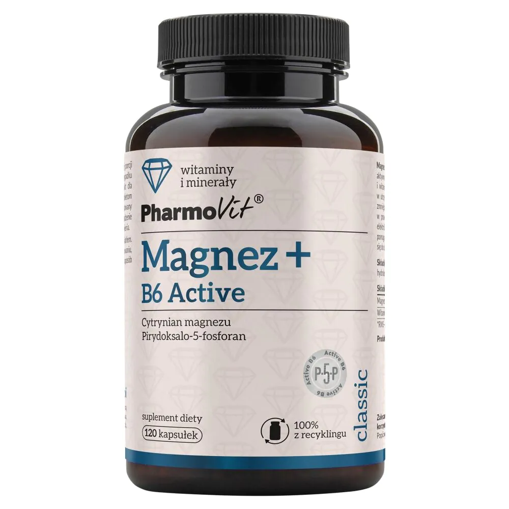 PharmoVit Classic Magnez+B6 Active Kapsułki