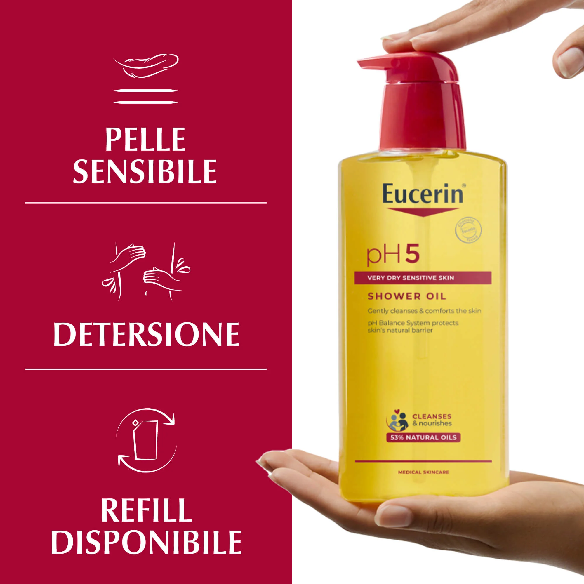 pH5 Ph5 Olio Doccia - Bagno e Doccia, Olio Bagno